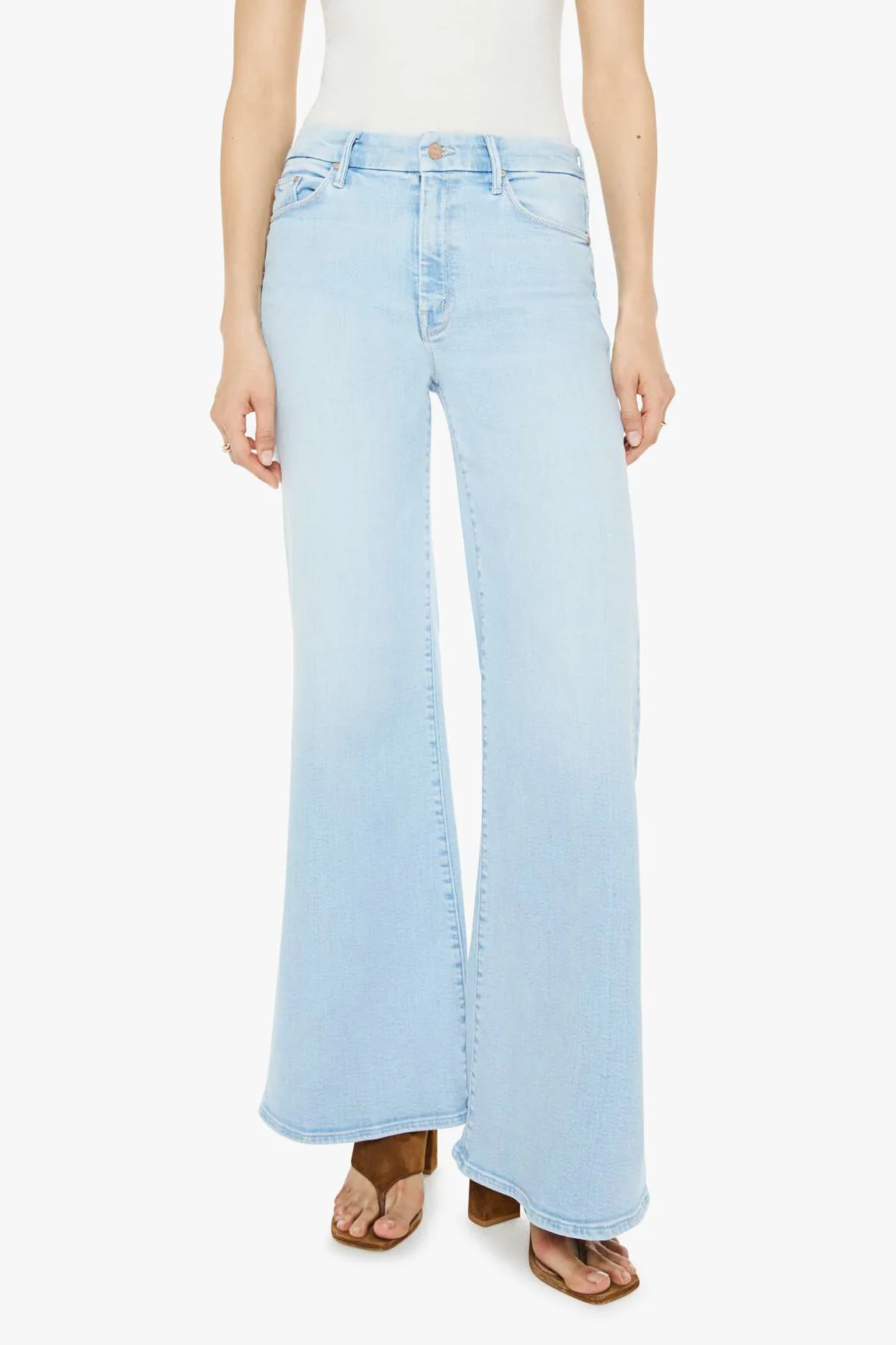 Ball's In Your Court The Roller Sneak Wide Leg Jean