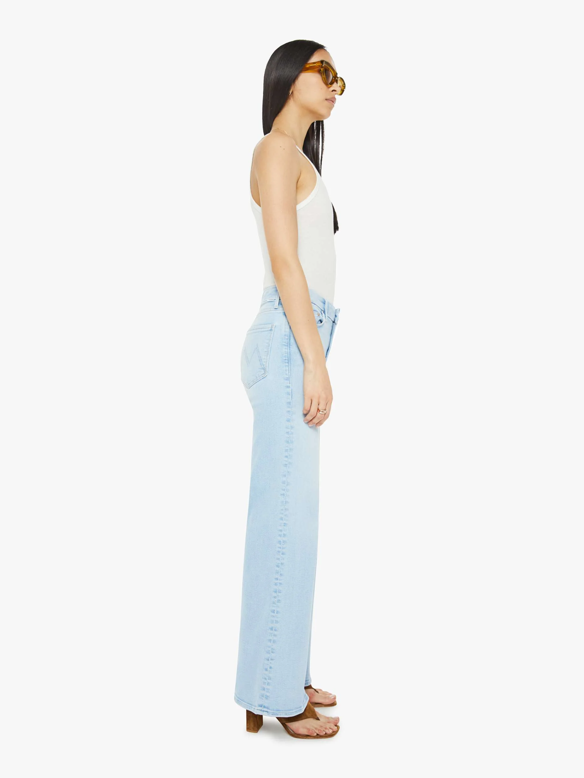 Ball's In Your Court The Roller Sneak Wide Leg Jean - Image 3