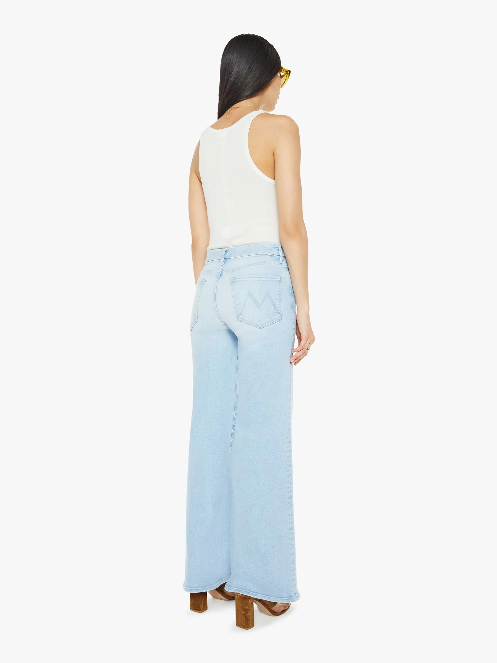 Ball's In Your Court The Roller Sneak Wide Leg Jean - Image 4