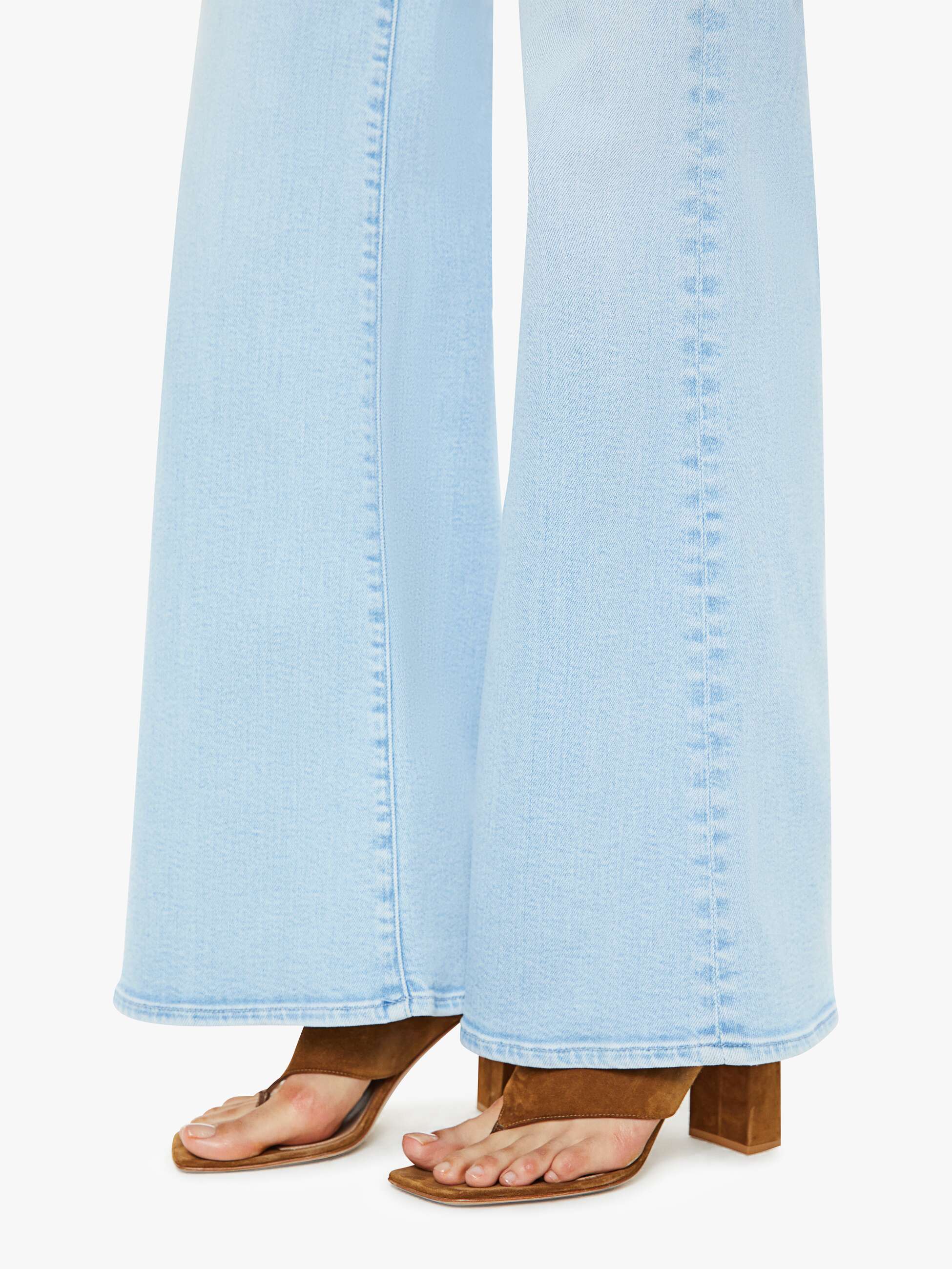Ball's In Your Court The Roller Sneak Wide Leg Jean - Image 5