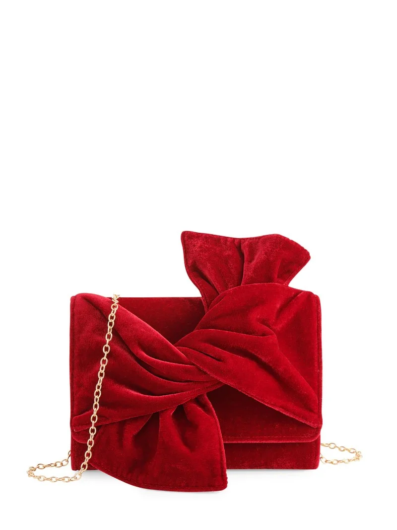 Crimson Cora Clutch