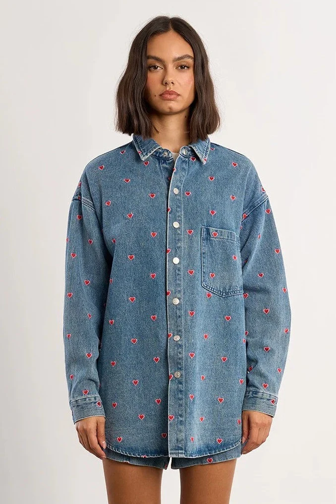 Denim Blue Overshirt