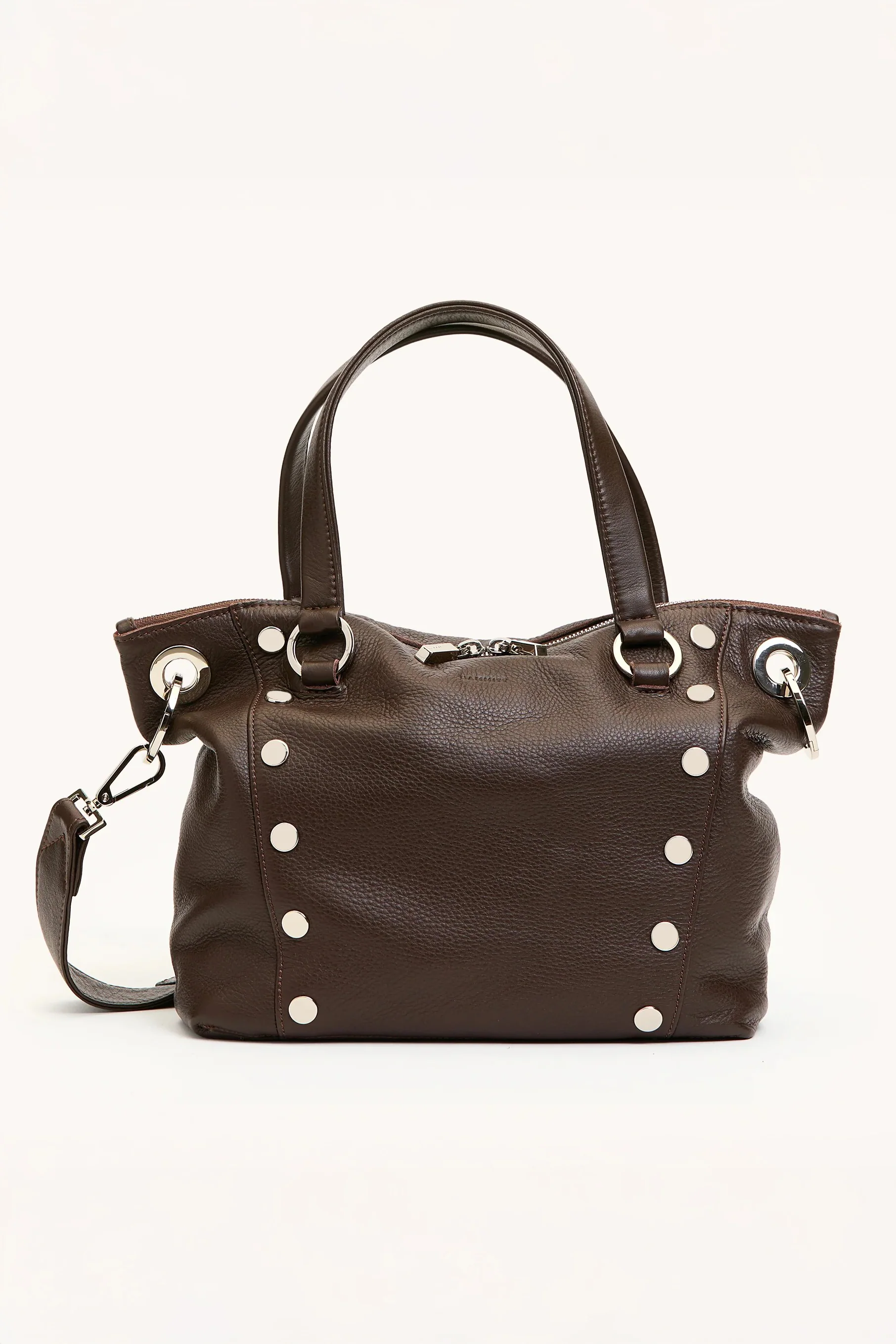 Espresso Pebble Daniel Medium Handbag