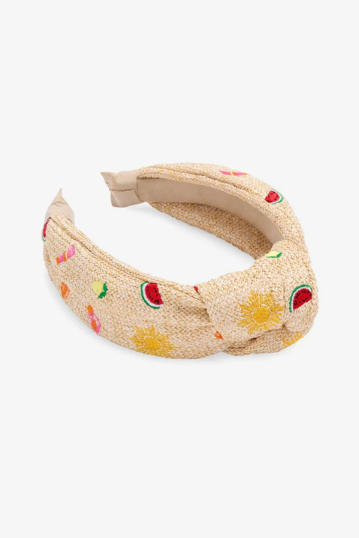 Multi Color Knotted Calypso Headband
