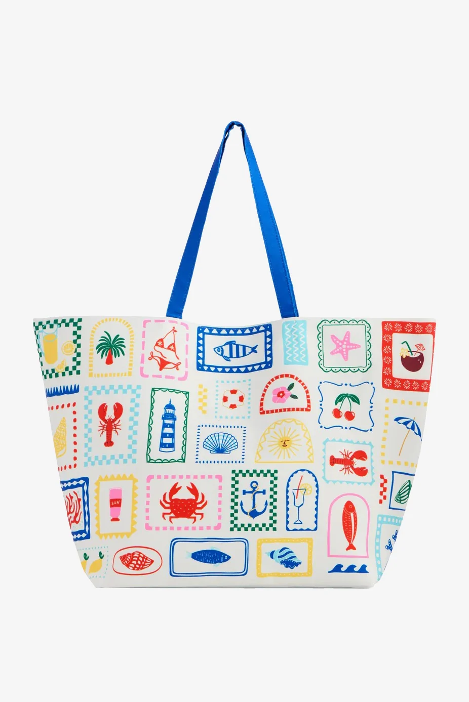 Multi Seaside Carryall Tote
