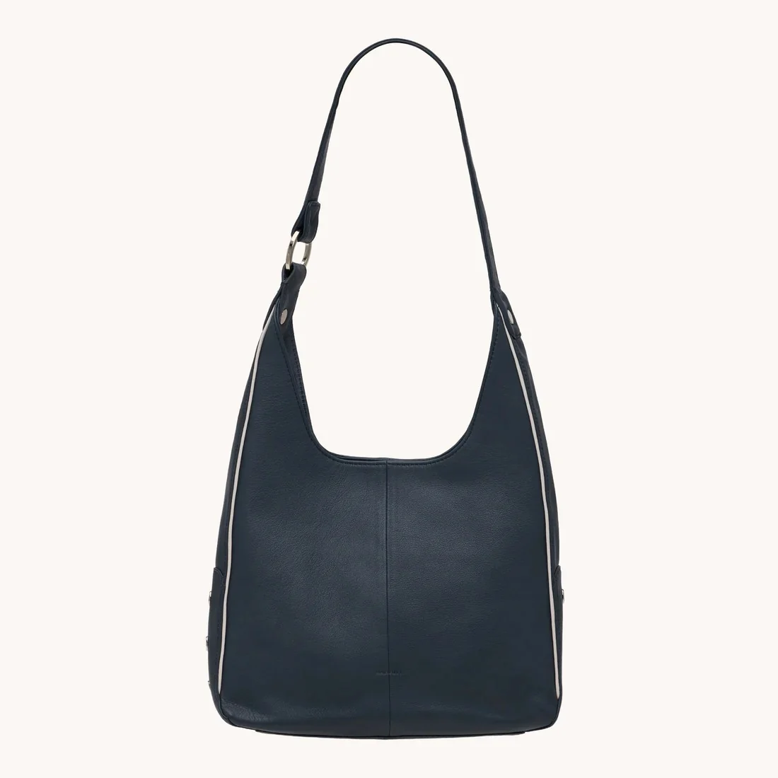 Navy Tim Medium Handbag