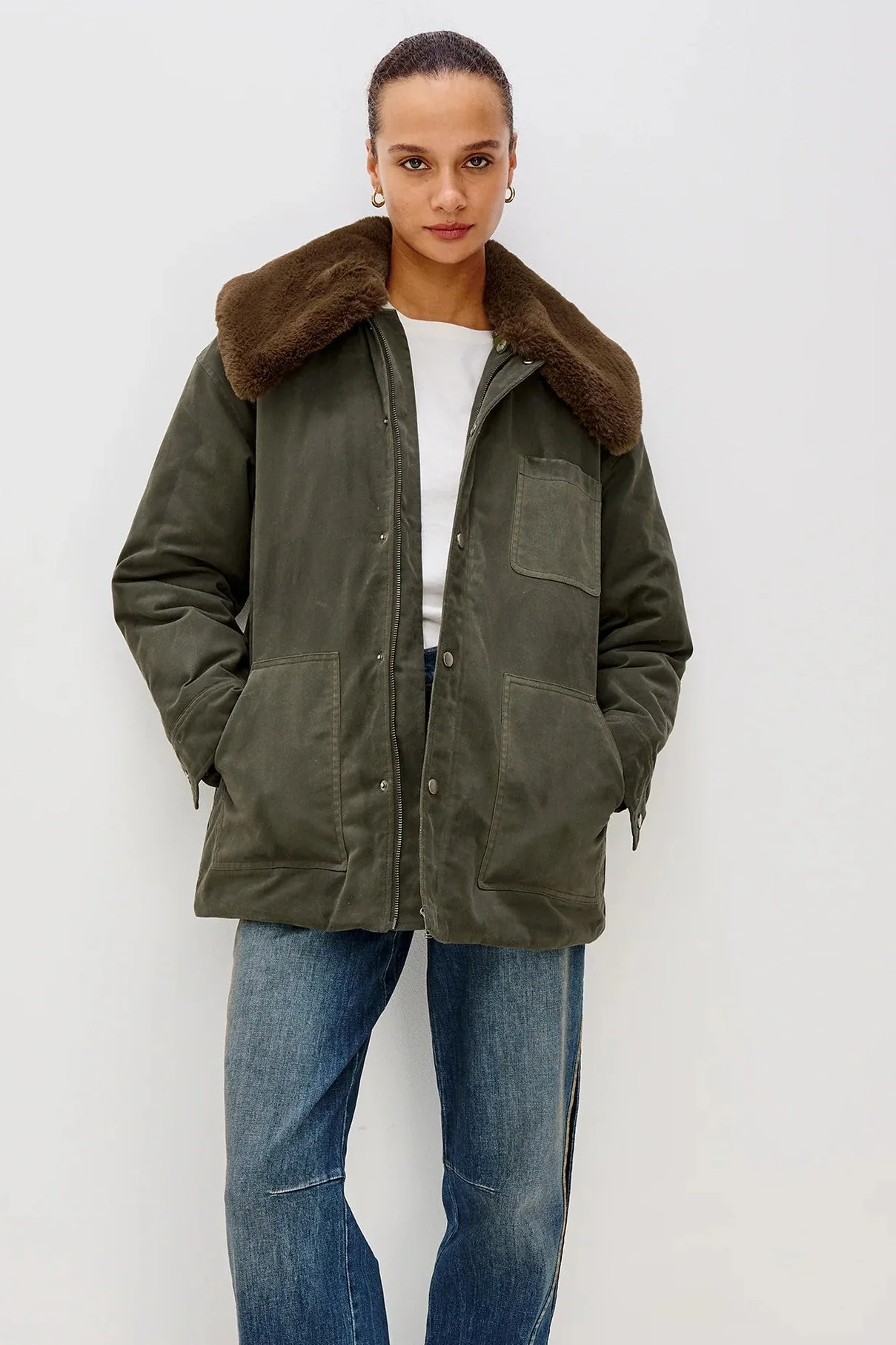 Umber Tessuto Jacket